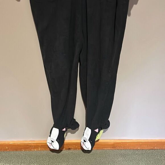 Nick & Nora Black Onesie Small Boston Terrier Full Zip - Picture 2 of 8